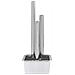 Fontana Da Giardino Argento 48x34x123 Cm In Acciaio Inox - Foto miniatura 5