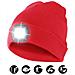 Lighthouse: Cappellino Con Luce Frontale Led Ricaricabile. Rosso - Foto miniatura 2