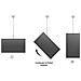 Public Ceilingmount Medium, 200 x 100, 200 x 200, 300 x 200, 300 x 300, 400 x 200, 400 x 400 mm, 832 - 1500 mm, -5 - 15° - Foto miniatura 5