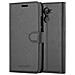 Custodia Compatibile Con Huawei Enjoy 7 Plus In Nero Carbone - Coperchio Protettiva Con Chiusura Magnetica, Funzione Stand E Tasca Per Le Carte - Foto miniatura 8