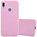 Custodia Compatibile Con Huawei Y6 2019 In Candy Rosa - Coperchio Protettivo In Silicone Tpu Flessibile - Foto miniatura 1