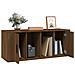Mobile Tv Rovere Marrone 100x35x40 Cm In Legno Multistrato - Foto miniatura 4
