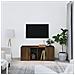 Mobile Tv Rovere Marrone 100x35x40 Cm In Legno Multistrato - Foto miniatura 1