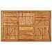 Tavolo Da Giardino 150x90x75 Cm Legno Massello Di Acacia - Foto miniatura 2