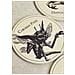 Harry Potter Magical Creatures Coasters Set Of 4 Ceramic - Set Sottobicchieri Creature Magiche - Half Moon Bay - Foto miniatura 3