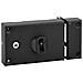 Serratura Orizzontale Da Applicare Doppio Cilindro Con Quadro Maniglia, Destra, Asse 60mm, 140x88mm, Nero - - Foto miniatura 1