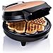 AWM700CO piastra per waffle 5 waffle 700 W Nero, Rame - Foto miniatura 1