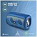ROLLERBEAST Cassa Bluetooth Portatile Waterproof con Cavo USB Incluso, Azzurro - Foto miniatura 3