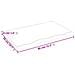 Piano Bagno Marrone 80x50x (2-4) cm Legno Massello Trattato - Foto miniatura 5