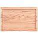 Piano Bagno Marrone 80x50x (2-4) cm Legno Massello Trattato - Foto miniatura 7