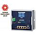 Planet Ip30 Industrial Wall-mount Router Cablato Gigabit Ethernet Blu, Grigio (ip30 Industrial Wall-mount - Gigabit Rout - Foto miniatura 2