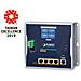 Planet Ip30 Industrial Wall-mount Router Cablato Gigabit Ethernet Blu, Grigio (ip30 Industrial Wall-mount - Gigabit Rout - Foto miniatura 3