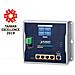 Planet Ip30 Industrial Wall-mount Router Cablato Gigabit Ethernet Blu, Grigio (ip30 Industrial Wall-mount - Gigabit Rout - Foto miniatura 1