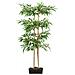 Albero Bambù Artificiale 760 Foglie 120 Cm Verde - Foto miniatura 2
