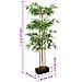 Albero Bambù Artificiale 760 Foglie 120 Cm Verde - Foto miniatura 8