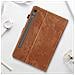 Custodia Per Samsung Tab S9 E S9 Fe Portacarte Supporto Video Marrone - Foto miniatura 3