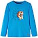 Maglietta Da Bambino A Maniche Lunghe Stampa Tigre Blu Cobalto 104 - Foto miniatura 1