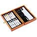 Valigetta Acrilica Con 12 Tubi Pittura Acrilico E Pennelli Set Pittore In Legno - Foto miniatura 1