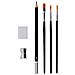 Valigetta Acrilica Con 12 Tubi Pittura Acrilico E Pennelli Set Pittore In Legno - Foto miniatura 4