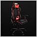 OnePiece Poltrona per gaming Seduta imbottita Nero, Arancione - Foto miniatura 4
