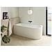 Vasca Da Bagno Gocta Lato Destro 170 X 78 Cm Bianco - Foto miniatura 9