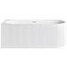 Vasca Da Bagno Gocta Lato Destro 170 X 78 Cm Bianco - Foto miniatura 12
