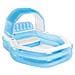 57186NP - Piscina Swim Center Family Sunshade, con Tettoia Parasole, 229x191x135 cm - Foto miniatura 1