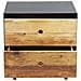 Comodino Da Interno In Legno Di Pino Con 2 Cassetti Linea Classic - Foto miniatura 4