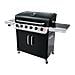 Convective 640 B XL Grill Carrello Gas Nero, Stainless steel - Foto miniatura 3