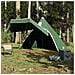 Tenda Da Campeggio Tipi Per 5 Persone Verde Impermeabile - Foto miniatura 4