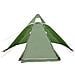 Tenda Da Campeggio Tipi Per 5 Persone Verde Impermeabile - Foto miniatura 7