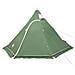 Tenda Da Campeggio Tipi Per 5 Persone Verde Impermeabile - Foto miniatura 9