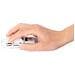 Mouse Ottico Wireless 800-1600 Dpi Con Micro Ricevitore Usb Bianco Trasparente - Foto miniatura 3