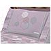 Completo Lenzuola Letto Calda Flanella 100% Cotone Disegno Bologna Singolo Rosa - Foto miniatura 3