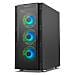 Case Hummer Horus Midi ATX, EATX, micro ATX, Micro-ITX 2 Porte USB 2.0 Colore Nero - Foto miniatura 2