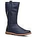 Tildygrace Inf, Stivali Da Bambino Con Zip In Pelle Blu Navy 30 - Foto miniatura 1
