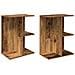 Comodini 2 Pz Legno Antico 46,5x29x61 Cm In Legno Multistrato - Foto miniatura 2