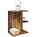 Comodini 2 Pz Legno Antico 46,5x29x61 Cm In Legno Multistrato - Foto miniatura 1