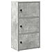Libreria Grigio Cemento 40x24x77 Cm In Legno Multistrato - Foto miniatura 2