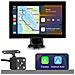 Carplay Auto, 7 Pollici Wireless Car Play Android Auto Con Telecamera Per La Retromarcia - Foto miniatura 1