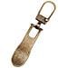 Tirazip Staccabile Di Ricambio Per Vestiti E Borse Bronze - Foto miniatura 1