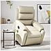 Poltrona Alzapersona Elettrica Reclinabile Crema in Similpelle - Foto miniatura 2