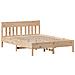 Letto senza Materasso 140x190 cm in Legno Massello di Pino - Foto miniatura 5