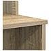 Scrivania con deposito rovere di Sonoma 120,5x44x88,5 cm Legno ingegnerizzato - Foto miniatura 8