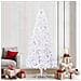 Albero di Natale artificiale Bianco 240 cm PVC e Acciaio - Foto miniatura 2