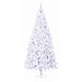 Albero di Natale artificiale Bianco 240 cm PVC e Acciaio - Foto miniatura 4