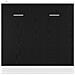 Mobile Sotto Lavello Rovere Nero 80x46x81,5 cm Legno Ingegnerizzato - Foto miniatura 6