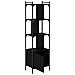 Libreria Rovere Nero 44,5 x 30 x 154,5 cm Legno multistrato - Foto miniatura 5