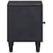 Comodino con porta 2 pcs Nero 40 x 33 x 46 cm - Foto miniatura 4