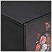 Comodino con porta 2 pcs Nero 40 x 33 x 46 cm - Foto miniatura 6